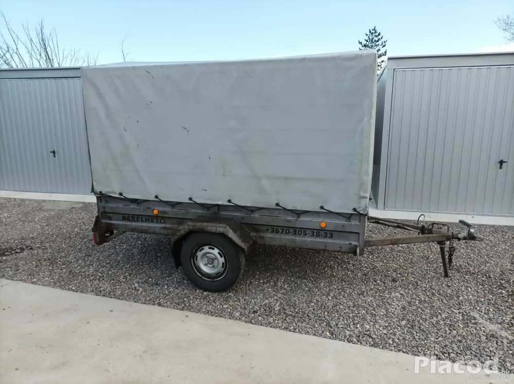 Utánfutó bérlés,bérbeadás, motorszállító kölcsönzés Pécs Pécsett