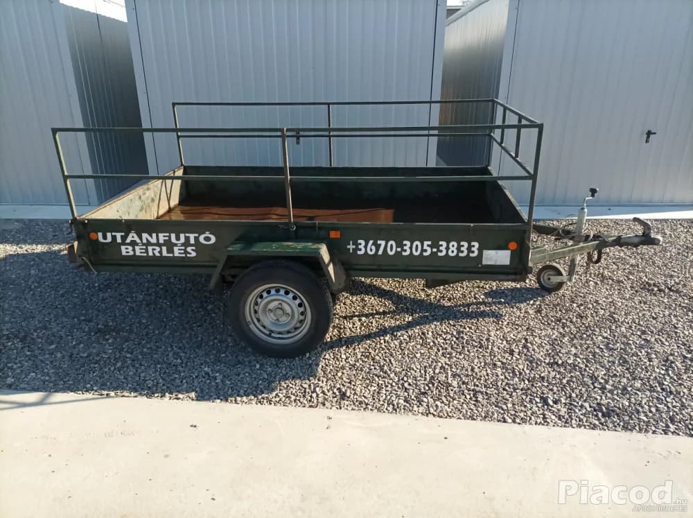 Utánfutó bérlés,bérbeadás, motorszállító kölcsönzés Pécs Pécsett - Kép 5
