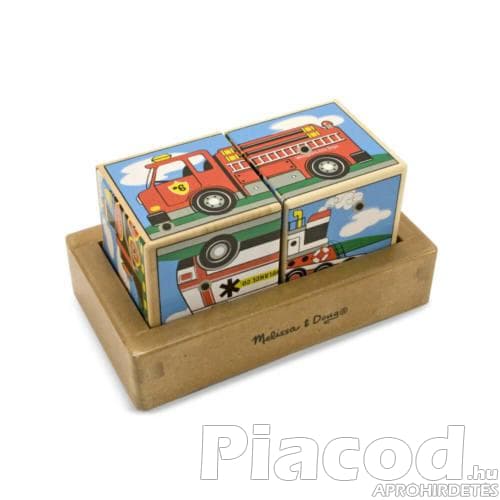 M&D, Hangot adó kirakós játék, járművek