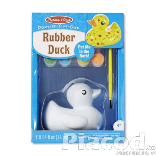 M&D, Kreatív játék, gumikacsa kifestő
