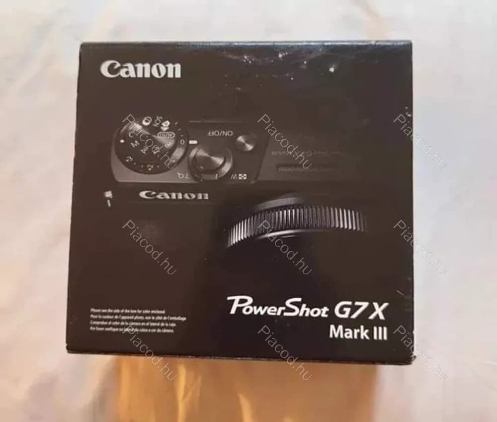 Canon Powershot G7 X Mark III digitális fényképezőgép - Kép 3