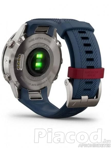 Garmin MARQ Captain: American Magic Edition Blue Rubber Strap Smartwatch 010-02454-01 - Kép 3