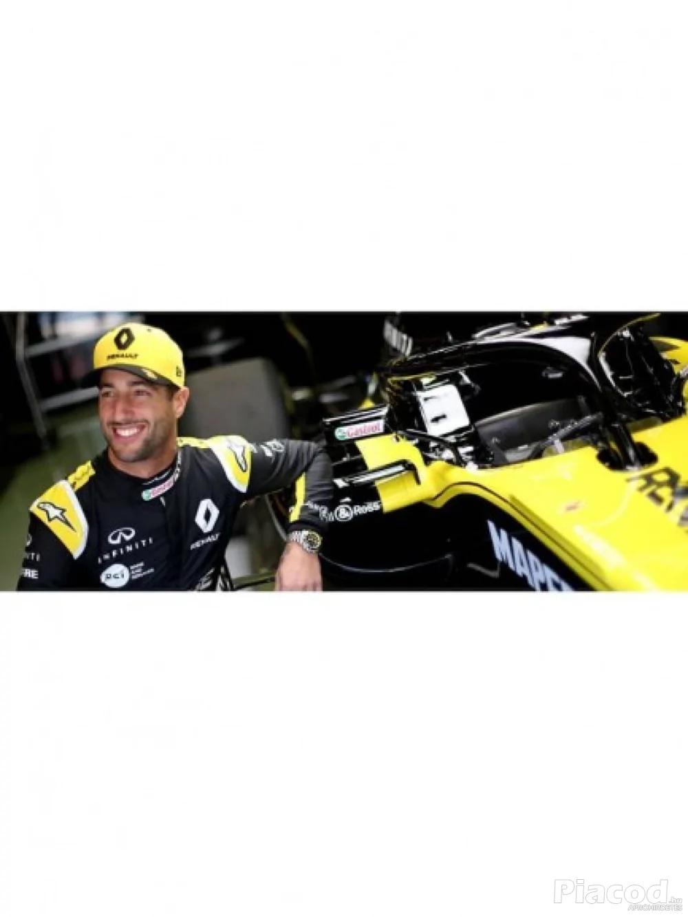 Bell & Ross BR V3-94 R.S.19 Limited Edition Formula 1 Renault Bracelet Watch BRV394-RS19\SST - Kép 4