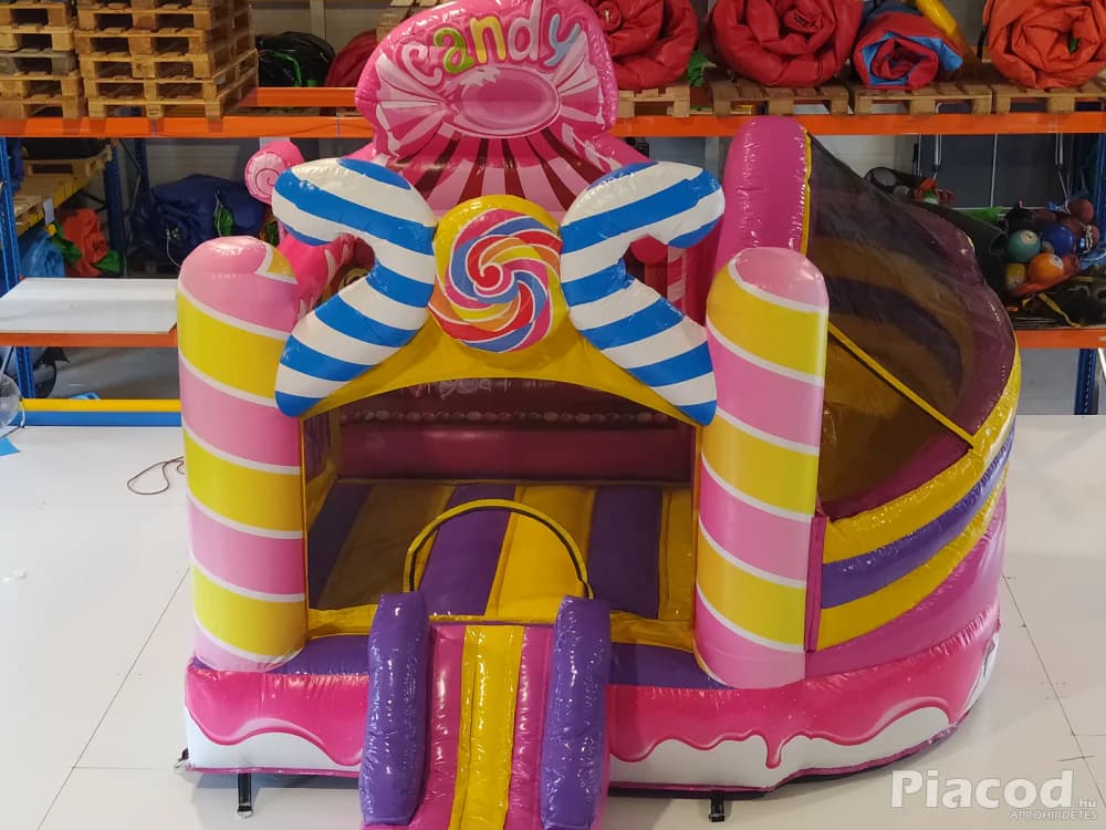 Bérelhető Mini Candy Csúszdás Ugráló - Játékok - Vecsés