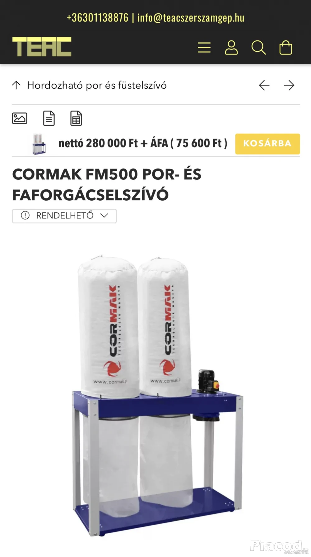 https:\\teacszerszamgep.hu\ - Egyéb - Budapest XXII. kerület